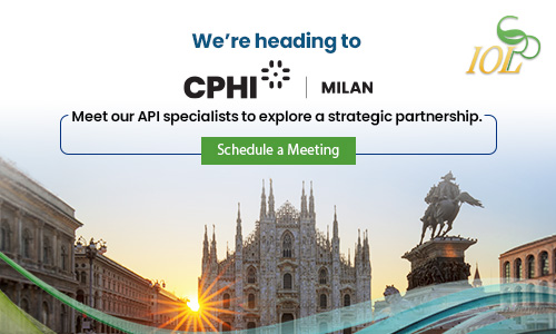 CPHI Milan- IOL Chemicals and Pharmaceuticals Limited
